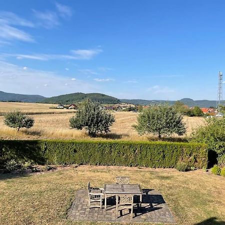Ferienwohnung Leuchtbergblick Mit Terrasse Und Pkw Stellplatz Eschwege Εξωτερικό φωτογραφία